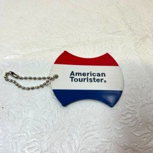 VTG American Tourister Luggage Travel ID Tag 3"x2.5"